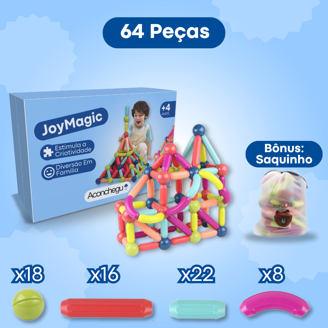 Brinquedo Magnético Sensorial | JoyMagic™