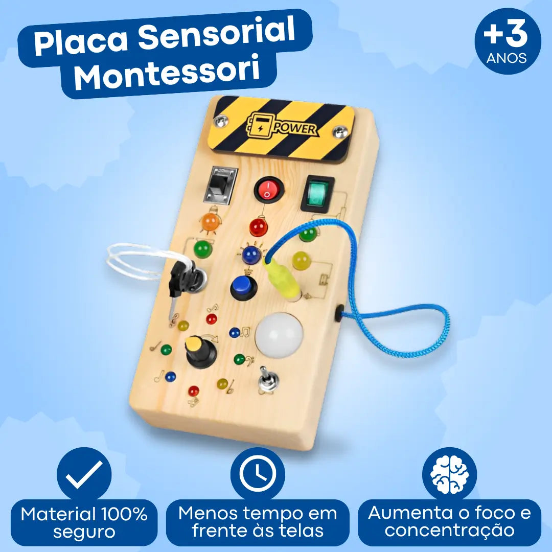 Placa Sensorial Montessori | JoyTreko