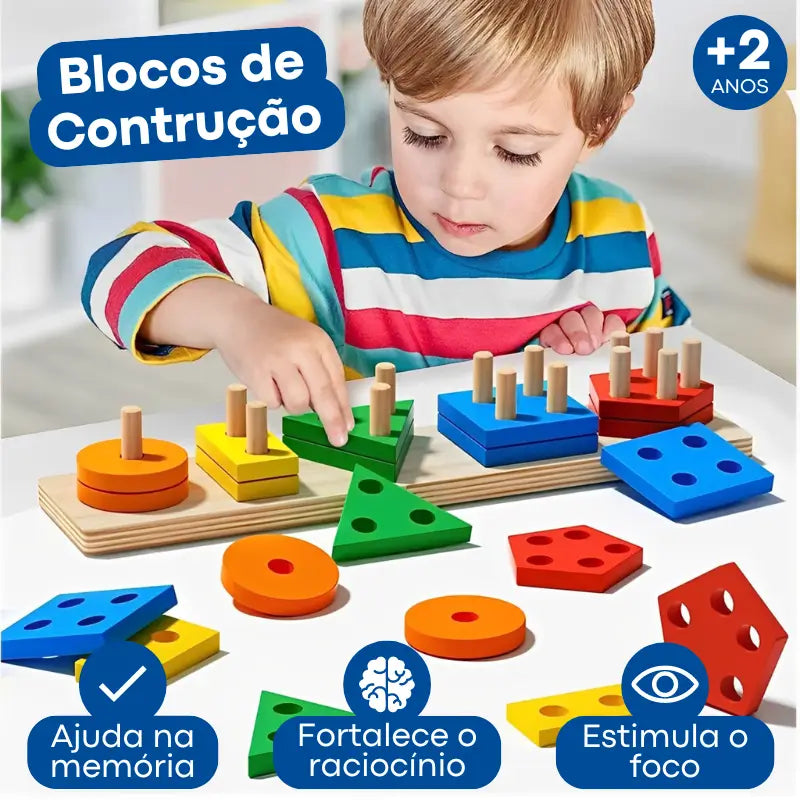 Blocos De Construção Montessori