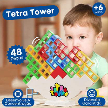 Jogo Interativo 48 Peças | Tetra Tower