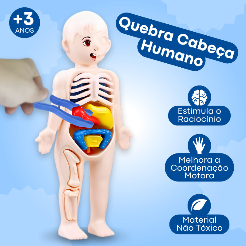 Quebra-Cabeça Corpo Humano | JoyHuman™