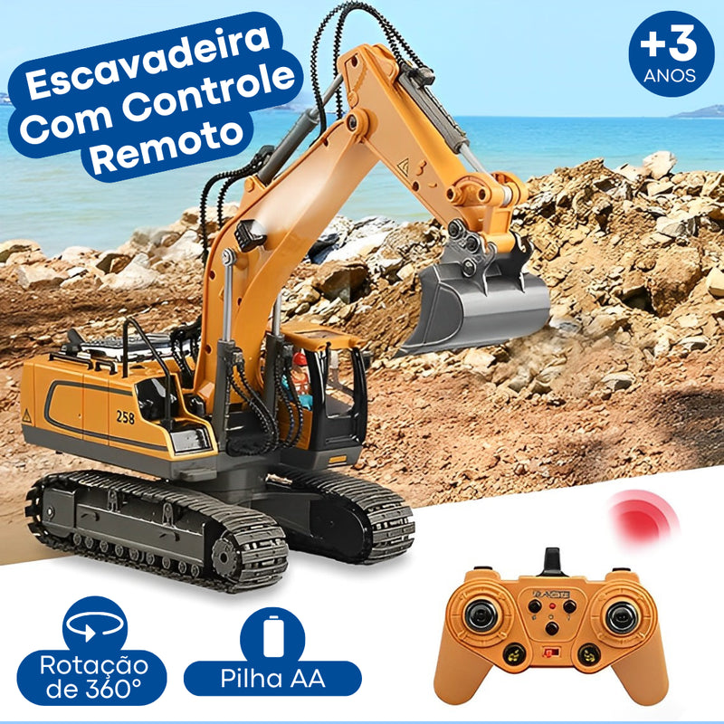 Escavadeira De Controle Remoto