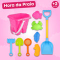 Hora da Praia - Kit de Itens Para Brincadeira na Praia