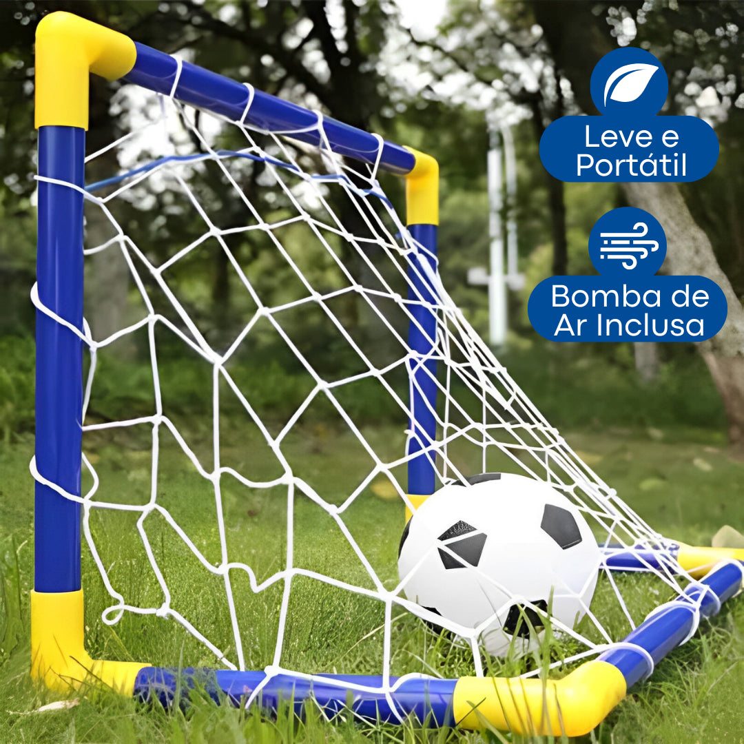 Kit Golzinho Travinha + Bola + Bombinha