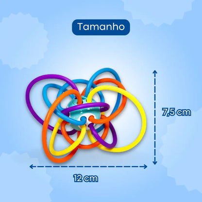 Chocalho de Mão Para Bebês - Aconchegu