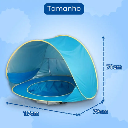 Tenda Para Bebês Com Piscininha e Proteção UV