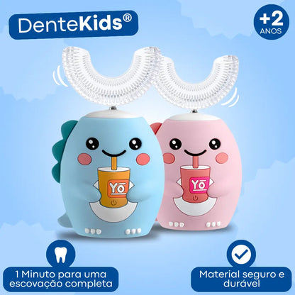 DenteKids® | Escova de Dentes Elétrica Infantil