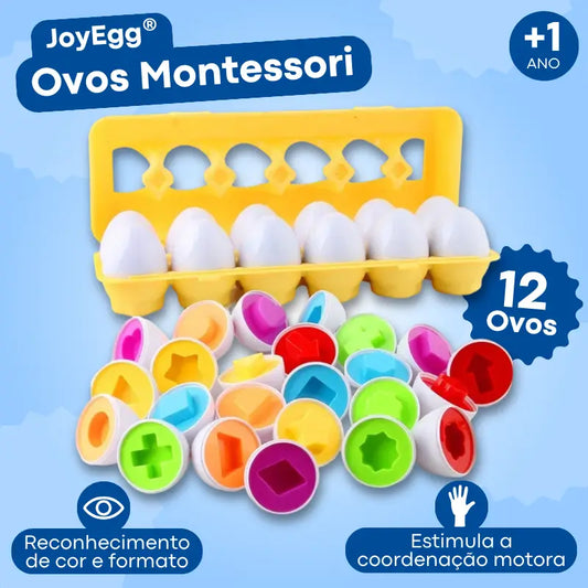 JoyEgg® | Caixa De Ovos Da Memória Sensorial Montessori