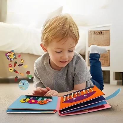 Livro de História Sensorial Montessori 3D